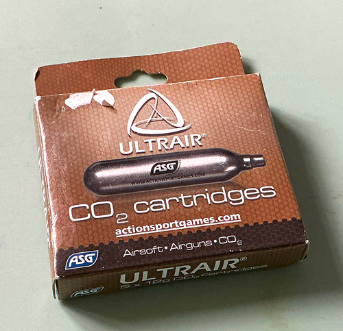Asg ultrair co2 cartridges for - ultrair,