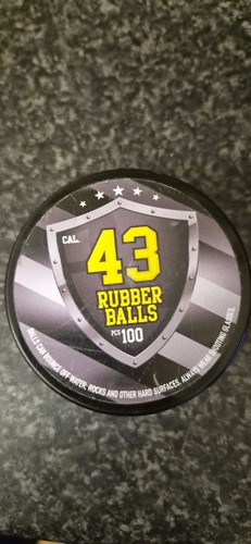 Cal rubber balls - .43, balls.