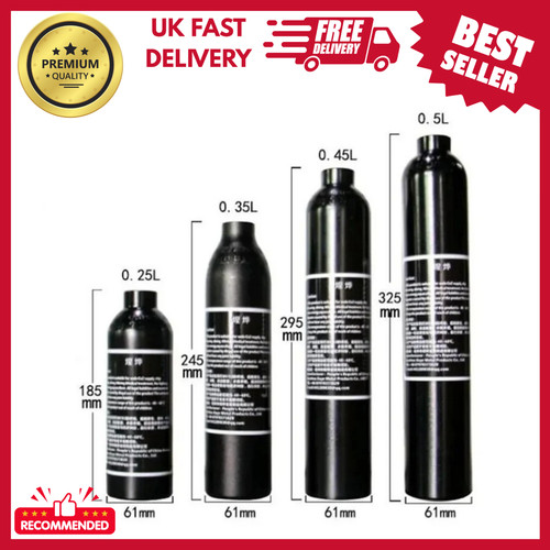 Aluminum co2 air tank - aluminum,